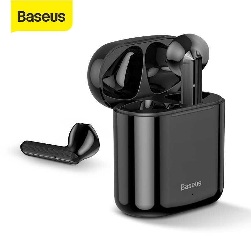 Tai nghe bluetooth Baseus Encok W09 True Wireless Earphones (TWS, Intelligent Touch Control, Stereo Bass)
