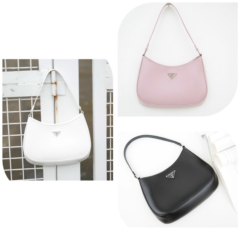 Túi xách nữ kẹp nách Prada cloe