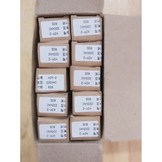 TIMER H3Y-2 60S 220V- THIẾT BỊ HẸN GIỜ VÀ ĐẾ