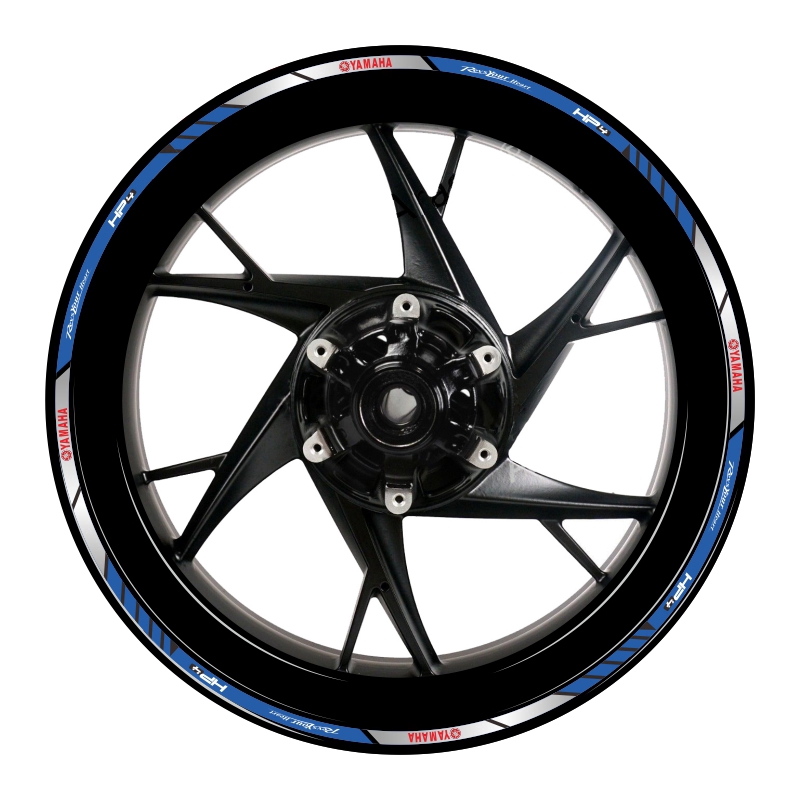 16 Miếng Dán Phản Quang Trang Trí Vành Bánh Xe Máy Yamaha 17/18 Inch