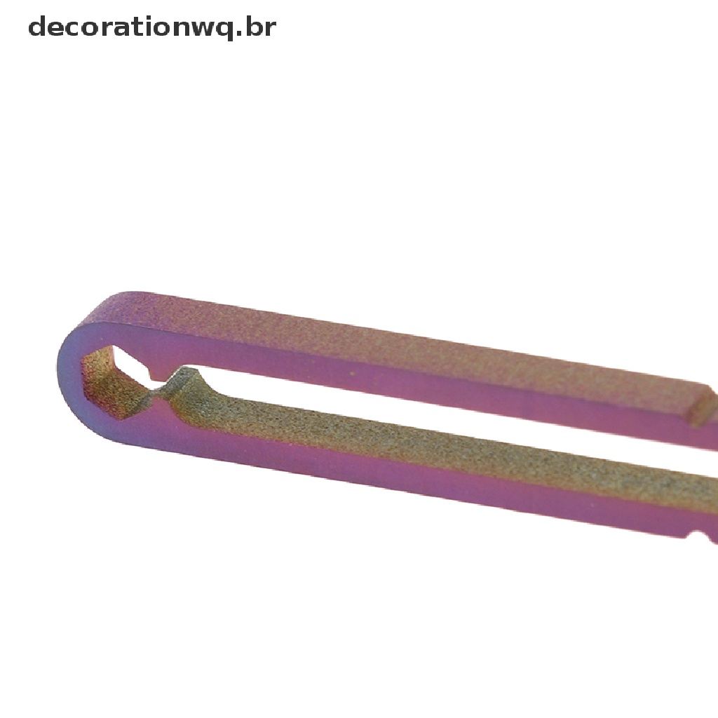 Nhíp titan TC4 EDC 2 kích thước đa năng mang theo khi đi cắm trại