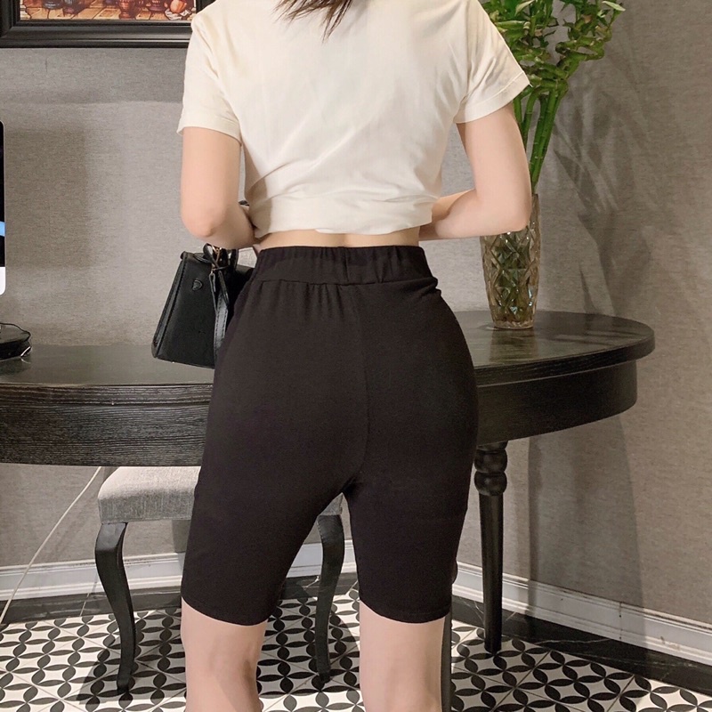 Quần legging nữ cotton lửng cho bạn nữ từ 39-52kg-23Q00003