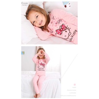 Bộ dài Hello Kitty bé gái 1-14 tuổi