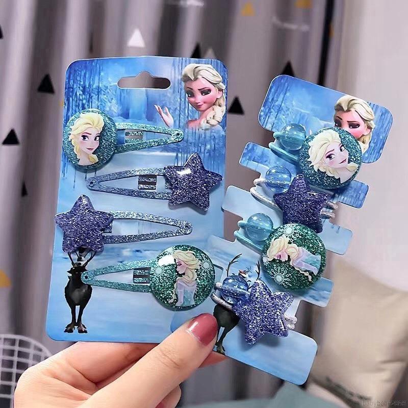 Set phụ kiện trang trí tóc kiểu dáng dễ thương dành cho bé gái