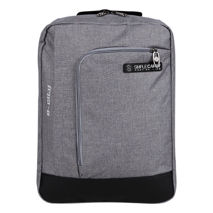 Balo laptop Simplecarry E-City Grey