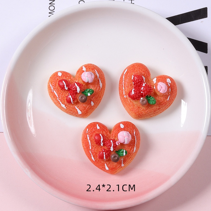 Bộ 10 Miếng Dán Trang Trí Điện Thoại / Tủ Lạnh Hình Bánh Mì / Bình Nước Kiểu Hàn Quốc Dễ Thương Diy