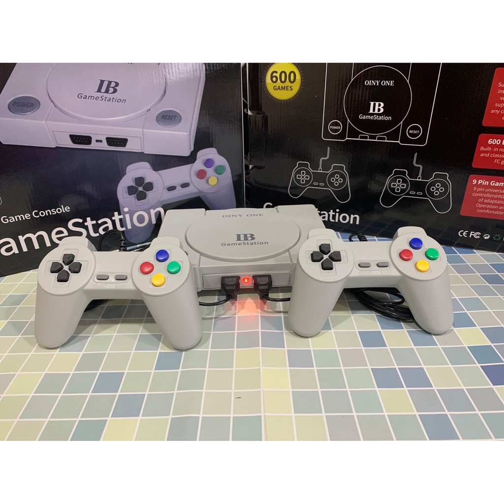 Máy chơi game 4 nút 628 trò không lặp + 21 trò ps1 kết nối với TV Tay Chơi Game Cổ Điển , Máy Chơi Game Cầm Tay