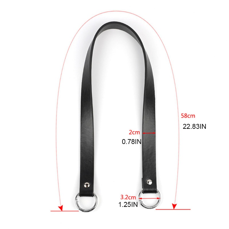 Quai đeo túi xách da PU thay thế DIY
