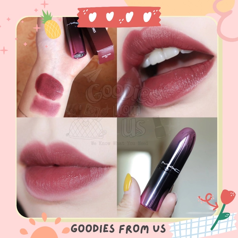 Son Moi M A C 408 Bated Breath Sale 30 Shopee Việt Nam