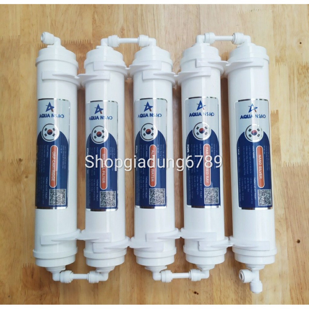 Bộ Lõi Khoáng 56789 AQUA Chính Hãng Dùng Cho Các Dòng Máy Lọc Nước RO