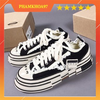 Giày sneaker xVESSEL đế trắng  1.1 đế gỗ hot trend