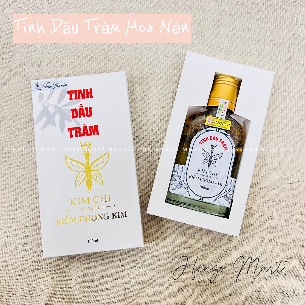Tinh dầu Tràm Kim Chi hoa nén (Kiếm Phong KIM) - Huế