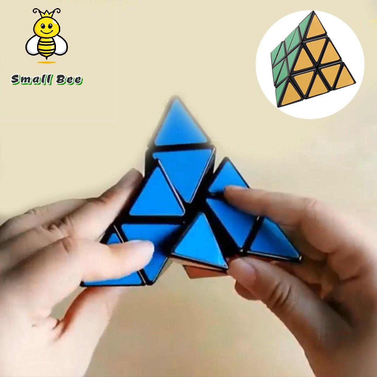 Khối Rubik Kim Tự Tháp Rèn Luyện Trí Não Cho Bé