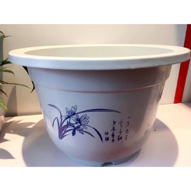 Chậu nhựa tròn A600  - Shop Chậu Cảnh