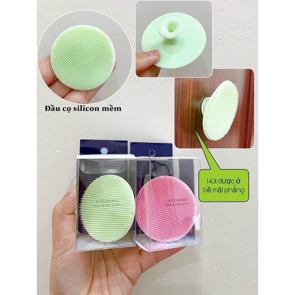 Miếng Rửa Mặt Vacosi Silicone Cleansing Pad chính hãng