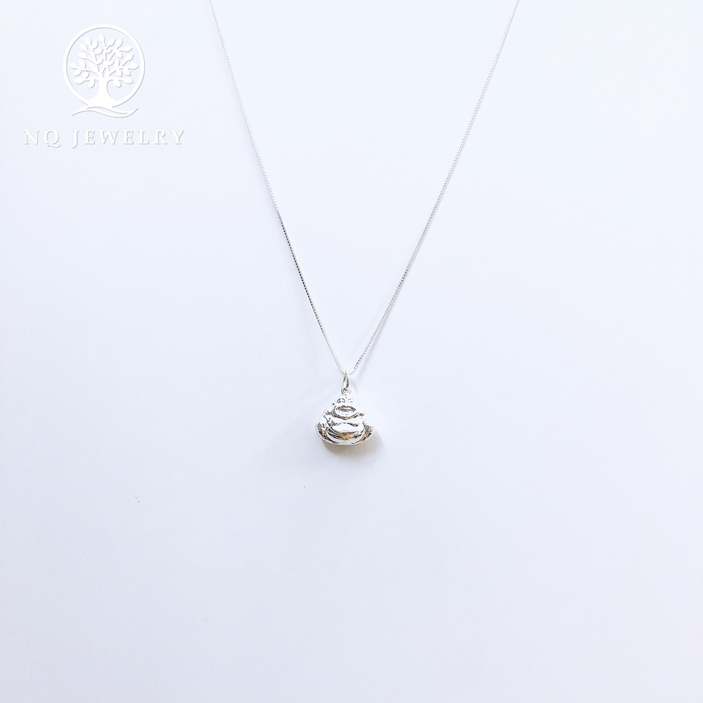 Dây chuyền bạc mặt phật di lặc - NQ Jewelry
