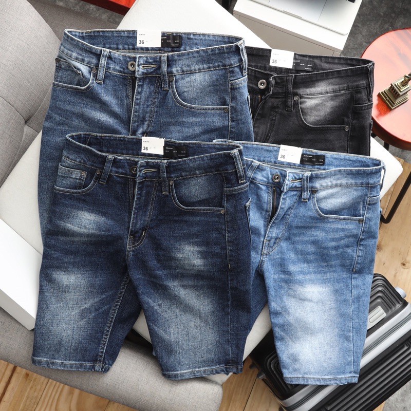 Quần short nam cao cấp mẫu mới 2020-jean co giãn