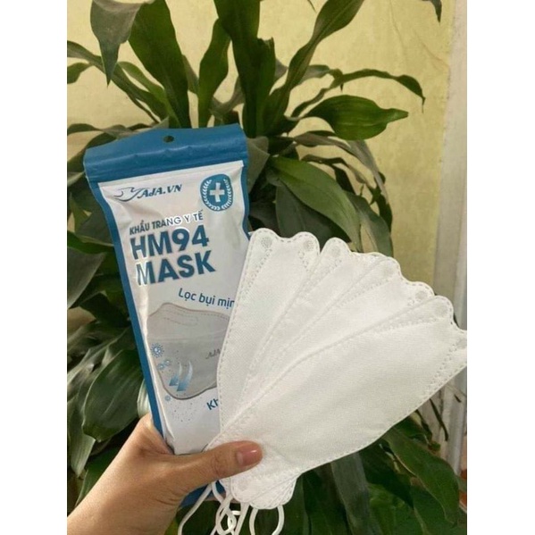 Khẩu Trang KF94 Lọc Bụi Mịn Kháng Khuẩn Cao Cấp