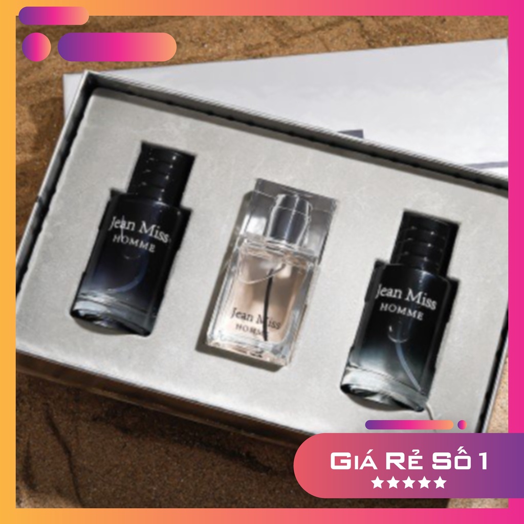 Combo 3 chai Nước hoa Miss Home nam nữ unisex lưu hương lâu 6 đến 8 giờ