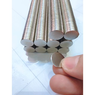 Nam châm viên 15x1.5mm( trắng)
