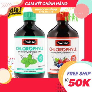 Nước Diệp Lục Swisse Chlorophyll 500ml