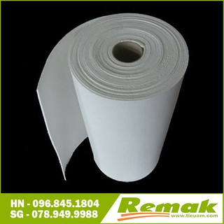 Bìa sợi gốm Ceramic paper Cách nhiệt Chống cháy khổ 0.6m