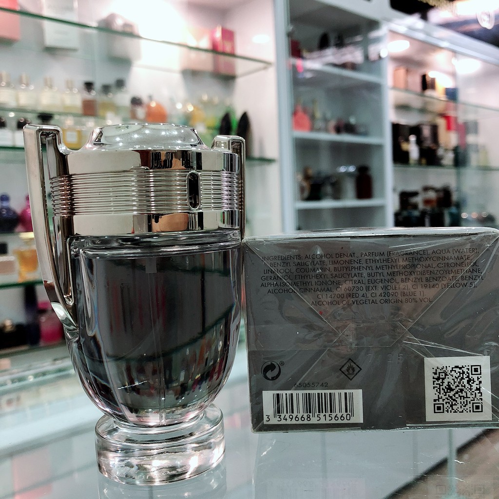 Nước hoa nam Paco Rabanne Invictus EDT Fullbox 100ml chính hãng