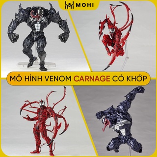 [RẺ NHẤT SHOPEE] Đồ chơi mô hình Venom Carnage có khớp cử động Revoltech