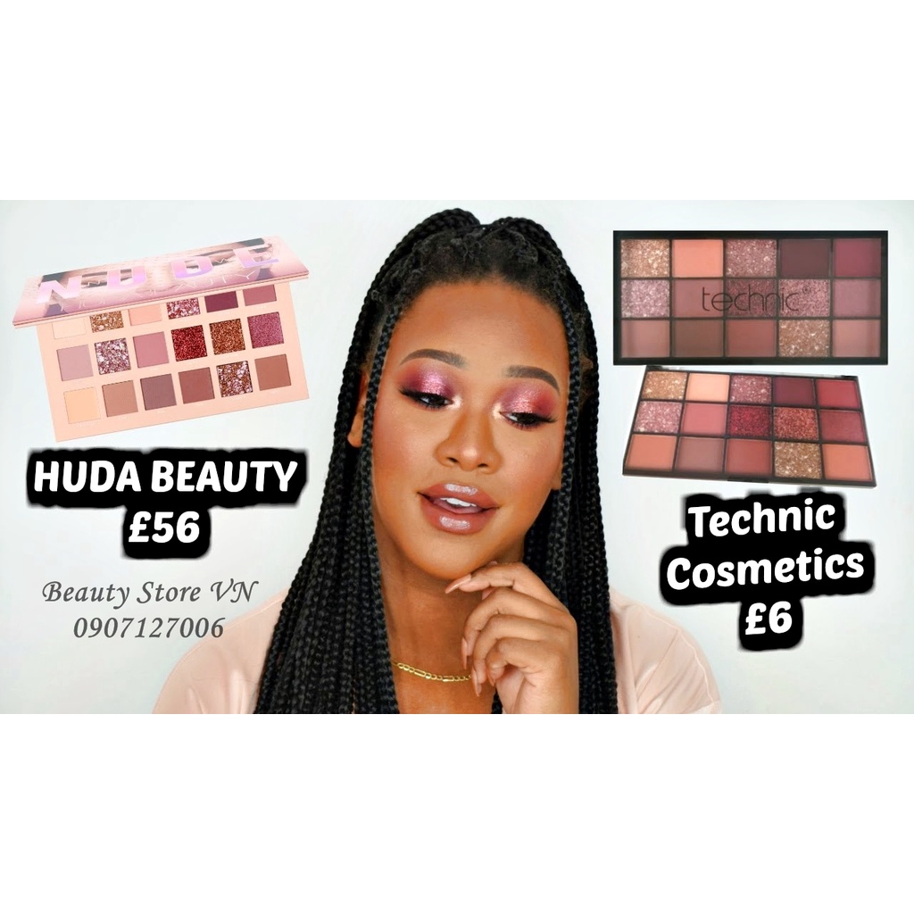 [HÀNG ANH🇬🇧] Bảng Phấn Mắt Nhũ Invite Only Dupe Huda Beauty Technic Eyeshadow Palette