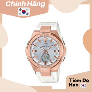 Đồng hồ nữ casio dây nhựa babyg msg-s200g-7a chính hãng bill hàn