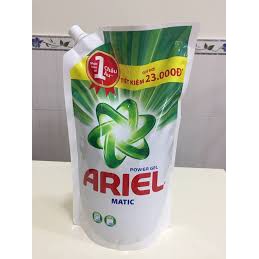 Nước Giặt Ariel túi 2.4 Kg sạch nhanh