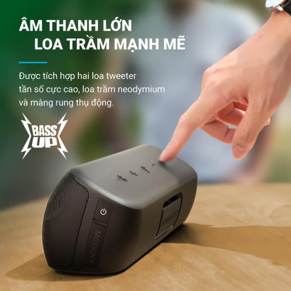 Loa Không Dây &amp; Loa Bluetooth Anker A3116 Âm Thanh Hi-Res Chất Lượng Cao, Chống Nước IPX7, Thời Gian Chơi Nhạc 12 Giờ