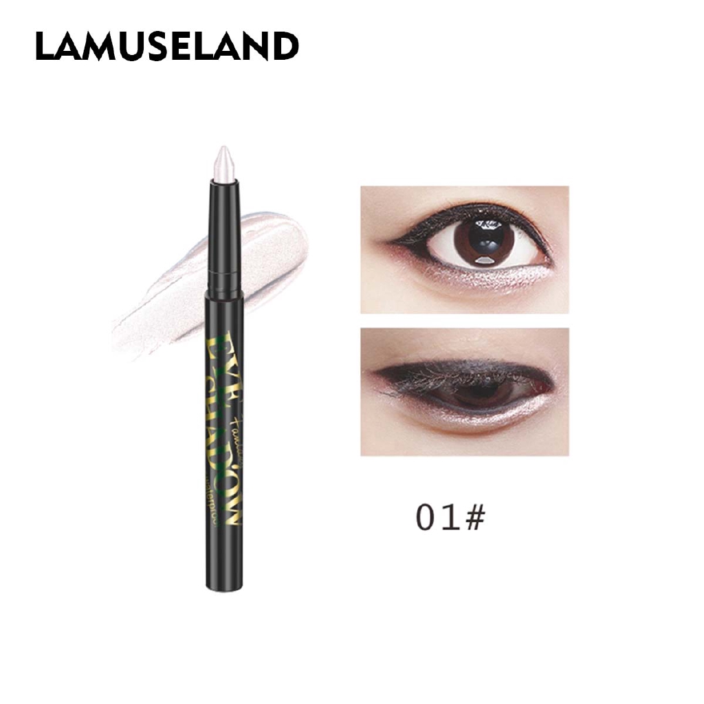 Phấn Mắt LAMUSELAND Dạng Bút Ánh Nhũ Lấp Lánh 8 Màu Tuỳ Chọn 15.5g