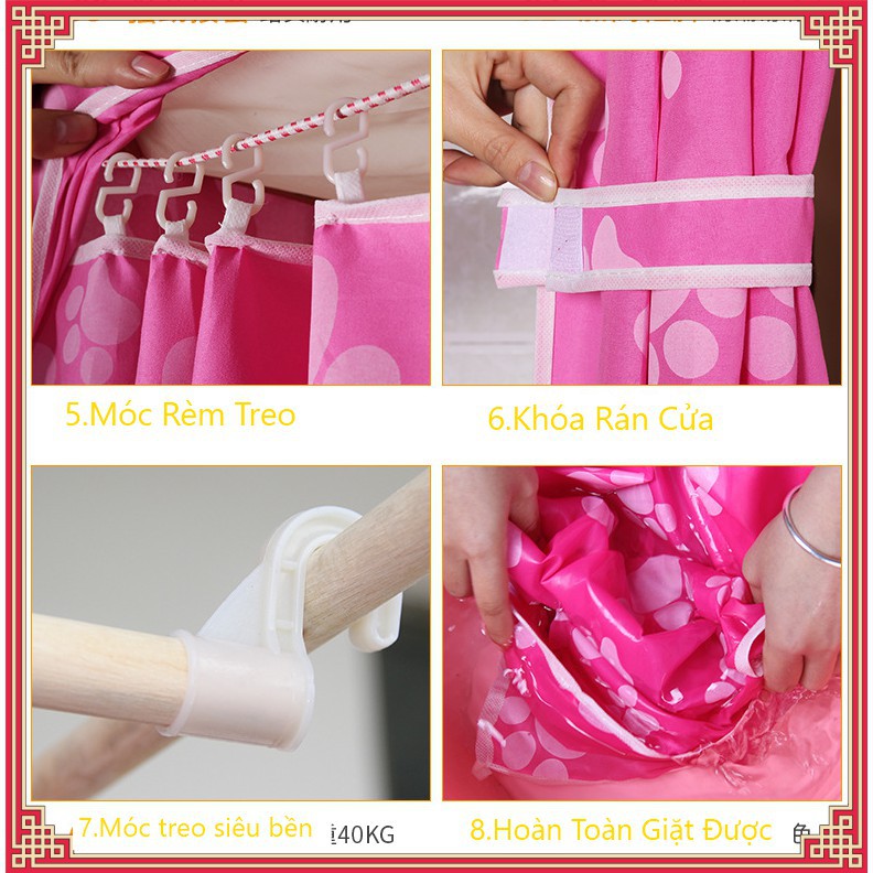 tủ vải khung gỗ Chống Ẩm Mốc Uy Tín