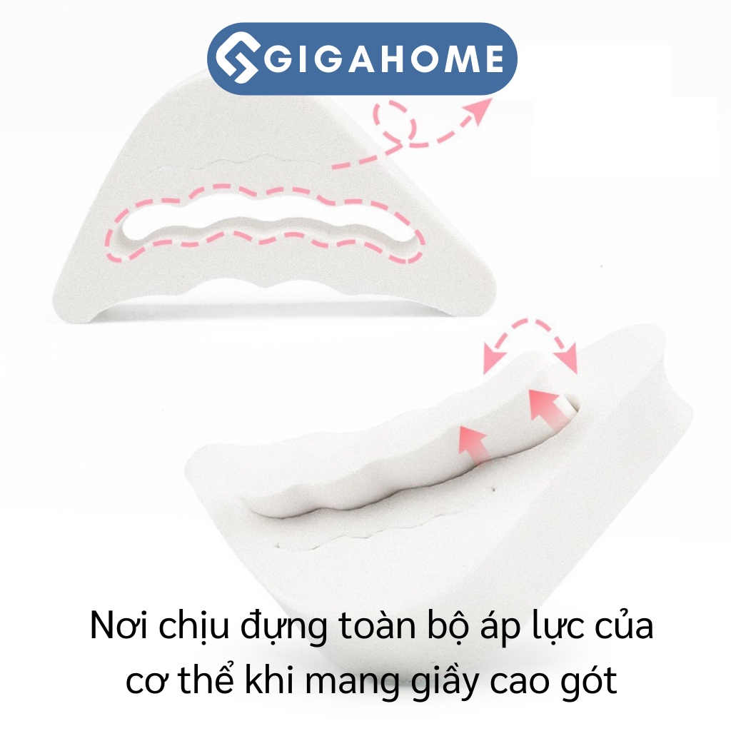 Miếng Lót Mũi Giày GIGAHOME Cao Su Non, Đệm Êm Ngón Chân, Giảm Size Giày 9543