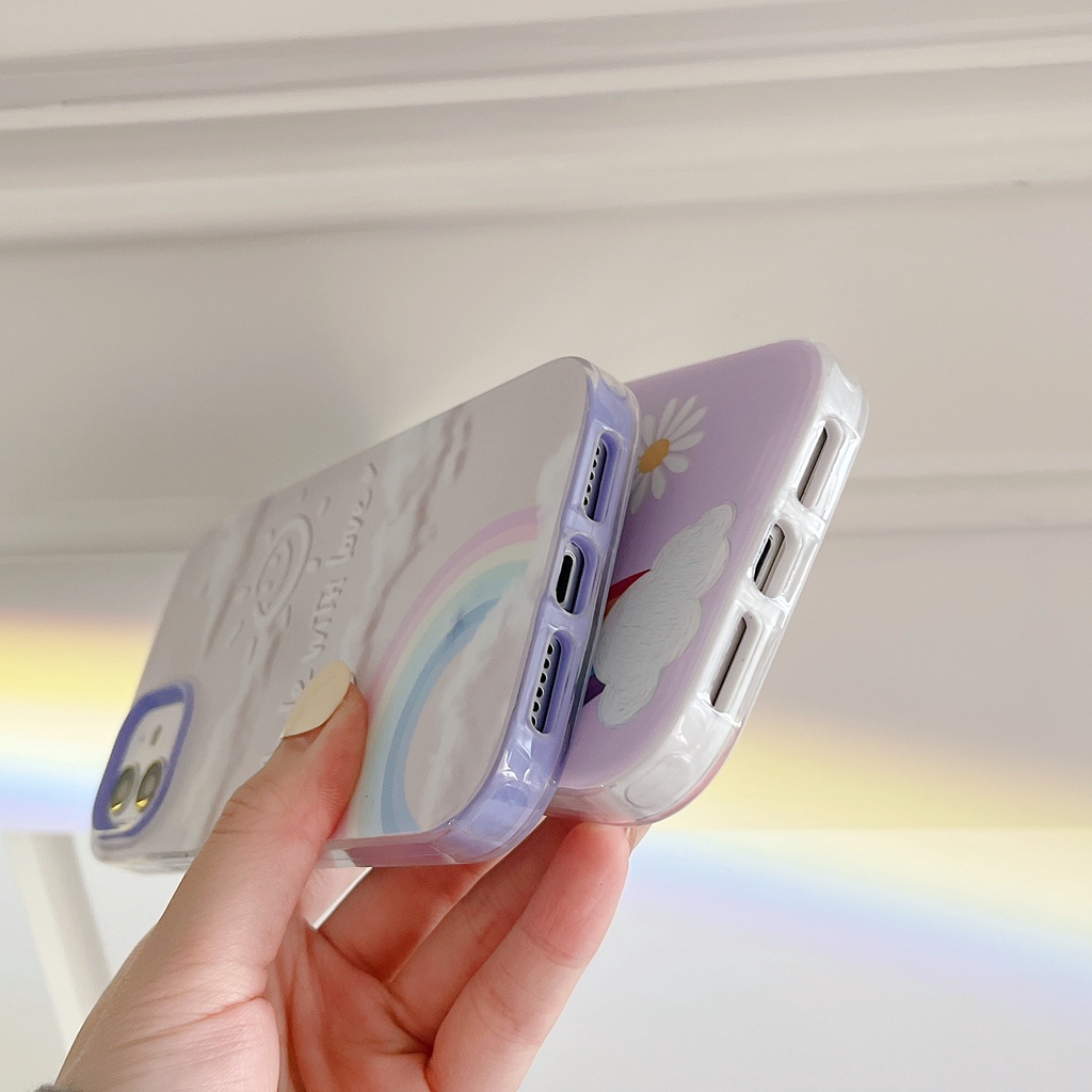 Ốp Điện Thoại TPU Silicon Mềm Chống Sốc 3 Trong 1 Cho iPhone 13 12 11 Pro Max XS X XR 7 8 Plus