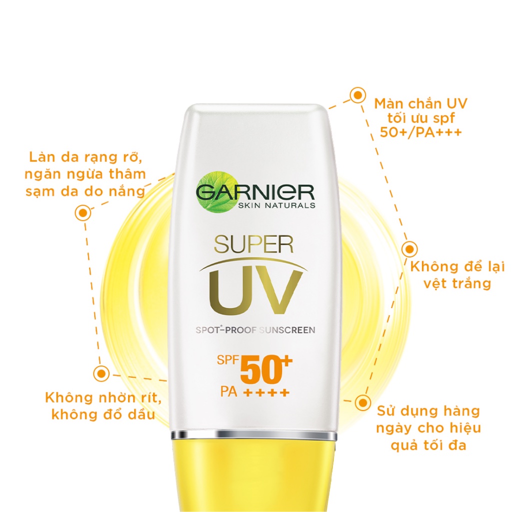 Kem Chống Nắng Garnier Sáng Da 30ml