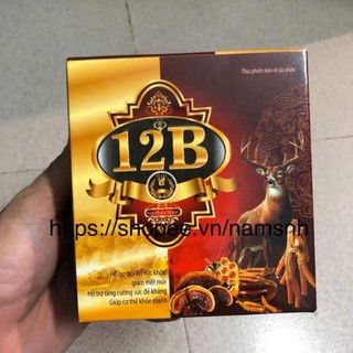 12B Bồi bổ sức khoẻ giảm mệt mỏi tăng cường sức đề kháng cho cơ thể hộp 100 viên