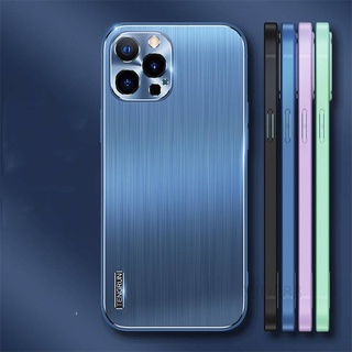 Ốp điện thoại viền thép không gỉ chống sốc thích hợp cho IPHONE 12 12PRO 12PROMAX 11 11PRO 11PROMAX