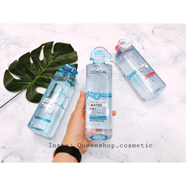 Nước tẩy trang L’Oréal Micellar Water