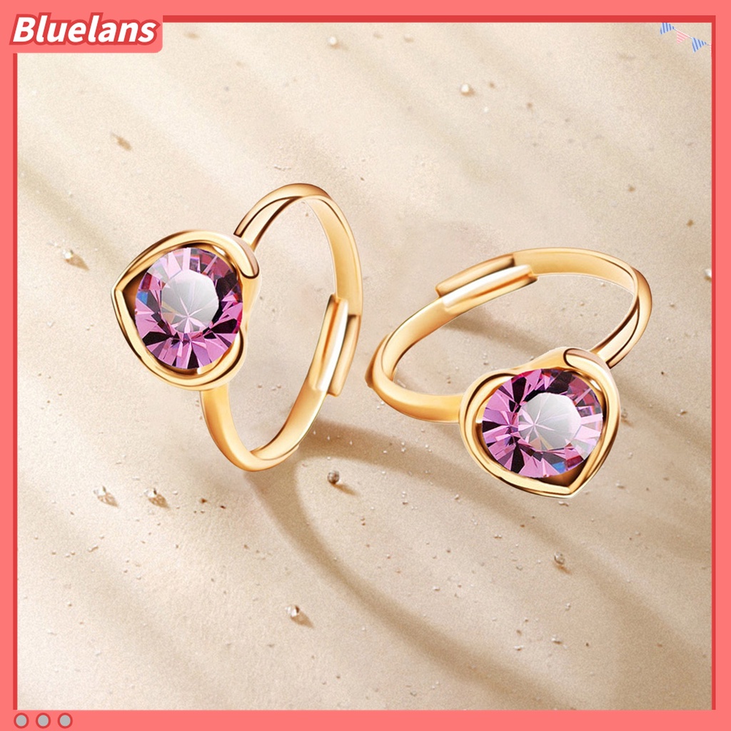 Set 4 vòng đeo tay đính đá pha lê giả thời trang cho nữ