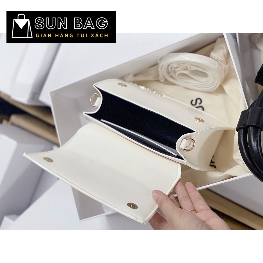 Túi xách nữ đeo chéo, đeo vai, dùng đi chơi, đi học, dự tiệc, chất da đẹp, thời trang cao cấp size 20cm SB250