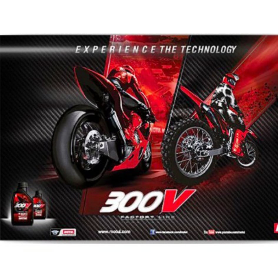 Dầu nhớt Motul 300V nhập khẩu  Pháp tem 3 lớp châu Âu | dầu nhớt FL Road racing 10W40 dung tích 1L