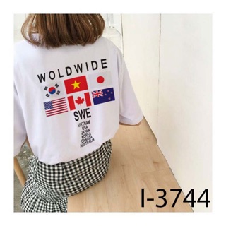 🇺🇸Áo Thun Tay Lỡ WordWide