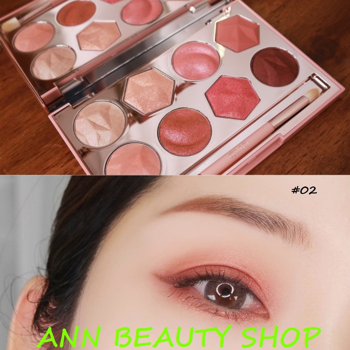 Bảng Phấn Mắt Có Nhũ Siêu Lấp Lánh Clio Prism Air Eye Palette (DATE 2023)