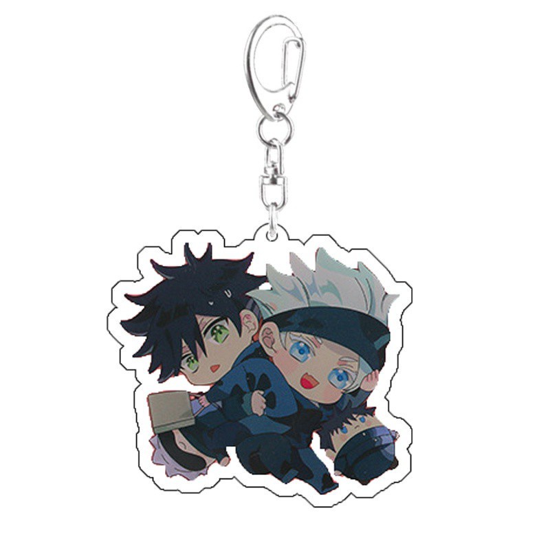Móc khóa nhựa acrylic hình Geto Suguru Gojo 6cm