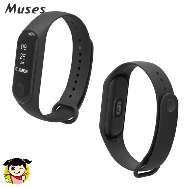 Dây đeo silicon thay thế cho vòng tay thông minh Xiaomi Mi 3