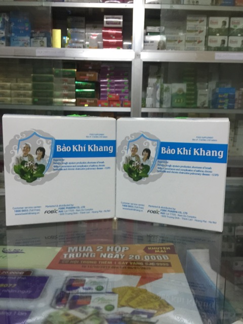 BẢO KHÍ KHANG - Giảm ho hen khó thở (lọ 120 viên) | BigBuy360 - bigbuy360.vn