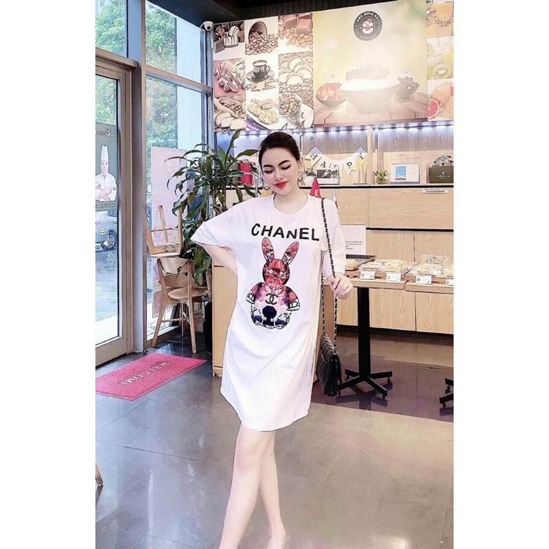 Sỉ váy suông - Đầm suông thỏ CHANELL from rộng dáng dài | BigBuy360 - bigbuy360.vn