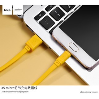 Dây sạc Lightning Hoco X5 bamboo